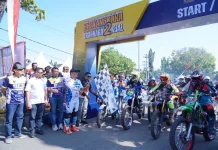 Ratusan Peserta Meriahkan One Day Trail Bhayangkara Jelajah Alam Luwu