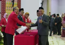 Lantik 122 Pejabat Baru, Rektor Unhas Perkuat Konsolidasi Universitas Berkelas