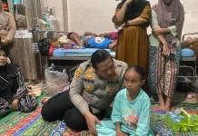 Kapolres Selayar Jenguk Lima Korban KLM Nurul Salsa, Pastikan Pengobatan Gratis