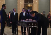 Supratman Andi Agtas Lantik Pejabat Strategis Kementerian Hukum