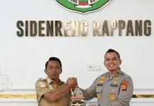 Kapolres Sidrap Pamit, Bupati Puji Keamanan Sidrap Kondusif