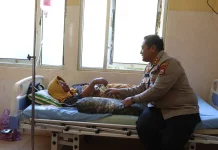 Polres Selayar Lakukan Trauma Healing Korban Kecelakaan Laut