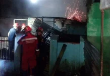 Dua Orang Meninggal dalam Kebakaran Rumah di Jalan Tanjung Alang Makassar