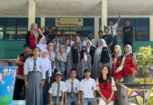 Mahasiswa KKN PK Unhas Posko Desa Teppo Dorong Budaya Hidup Bersih