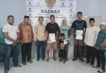 BAZNAS Selayar Santuni Korban Selamat Tragedi KLM Nurul Salsa