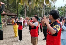 Mahasiswa KKN Unhas Gelar Edukasi dan Senam Cegah Hipertensi di Desa Lagading