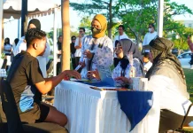 Kemenkum Sulsel Dekatkan Pelayanan Hukum di Car Free Day