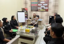 Peran Humas di Era Keterbukaan Informasi, Polda Sulsel Supervisi ke Polresta Gowa
