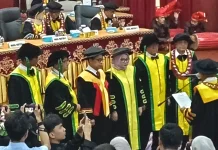 UNM Kukuhkan Enam Guru Besar pada Dies Natalis ke-65