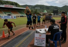 Tes Fisik Berkala Jadi Bahan Evaluasi Atlet Bantaeng
