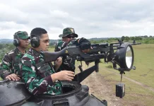 Kasdam XIV/Hasanuddin Pantau Latbakjatrat Ranpur Yonkav 10/Mendagiri