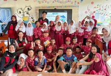 Mahasiswa KKN-PK Unhas Edukasi Kesiapsiagaan Bencana kepada Siswa SD di Sidrap