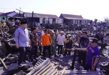 BPBD Makassar Salurkan Bantuan ke Korban Kebakaran di Kelurahan Tallo