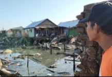 Nasib Warga Pesisir Korban Kebakaran Kehilangan Tempat Tinggal