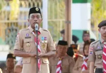 Bupati Sidrap Lepas Kontingen Jamnas Pramuka 2026 Resmi