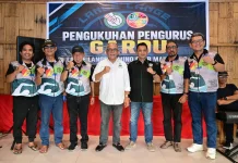 PORDI Sulsel Kukuhkan Gardu Lange-Lange Makassar