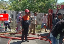 Musim Kemarau, Gudang Penyimpanan Di Parepare Ludes Terbakar