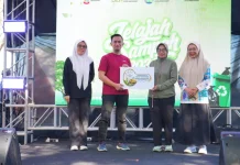 Melinda Aksa Ajak Warga Makassar Jadikan Pilah Sampah sebagai Budaya dari Rumah
