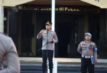 Hari Pertama Memimpin, Kapolres Maros Prioritaskan Integritas dan Pelayanan