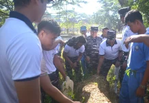 Sambut HUT RI, Kodaeral VI Gelar Karya Bakti di TMP Panaikang