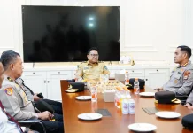 Kapolresta dan Wakil Bupati Komitmen Perkuat Kolaborasi Majukan Kabupaten Gowa