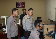 Kapolres Maros Pastikan Call Centre 110 Siaga 24 Jam Layani Aduan Masyarakat