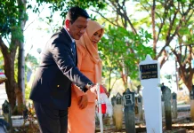 Peringati Hari Pengayoman ke-81, Kemenkum Sulsel Ziarah dan Tabur Bunga