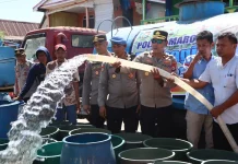 Krisis Air Bersih di Bontoa, Polres Maros Gandeng PDAM Bantu Warga