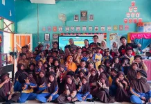 Siswa SD Betao Sidrap Dibekali Pelatihan Mitigasi Bencana