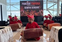 Menjelang HUT RI, Bandara Sultan Hasanuddin Pamerkan Sejarah dan Budaya Sulsel