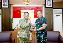 Kepala Pusat Peralatan Angkatan Darat berkunjung ke Kodam XIV/Hasnauddin