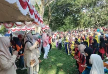 Ratusan Anak Meriahkan Lomba Mewarnai Tingkat Kabupaten Lutra