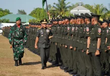 Pangdam XIV/Hasanuddin Lantik 324 Bintara Infanteri