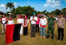 Bupati Lutra Resmi Buka Rangkaian HUT ke-81 RI di Kec.Sabbang