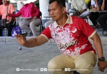 Ketua Umum FOPI Makassar Raih Emas di Turnamen Internasional Petanque