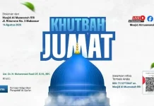 Khutbah Jumat di Masjid RRI Makassar Bahas Konsep Hidup Ideal