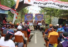 Polres Palopo Semarakkan HUT RI lewat Lomba Mancing bersama Warga