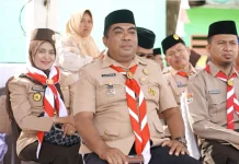 Hari Pramuka ke-65 Tingkat Kabupaten Digelar di Lapangan Gelora Bontomatene