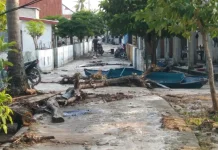 Kapolsek Pasimarannu: Pasca Gempa, 16 Rumah di Desa Bonea Sempat Terendam Air Pasang