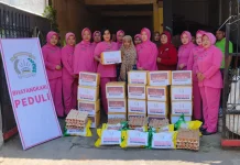 Polsek Manggala Peduli Korban Kebakaran di Jalan Toddopuli