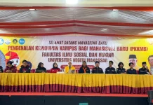 PKKMB FIS-H UNM Kenalkan Organisasi Kemahasiswaan kepada Mahasiswa Baru