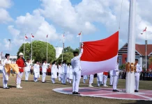 Paskibraka Bulukumba Sukses Kibarkan Sang Merah Putih di Upacara HUT ke-81 RI