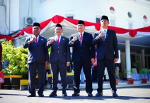 Kakanwil Kemenkum Sulsel Hadiri Upacara HUT ke-81 RI, Perkuat Semangat Persatuan