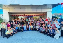 HUT RI, BRI BO Maros ikut Laksanakan Upacara Bendera