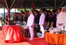 Tasming Hamid Pimpin Upacara HUT ke-81 RI di Parepare
