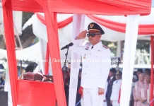 Bupati Natsir Ali Pimpin Upacara HUT ke-81 RI di Selayar