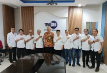 PWI dan TVRI Sulsel Jajaki Kerja Sama Perkuat Kualitas Pemberitaan