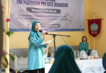 SMEP 2026 di Wajo, Melinda Aksa Tekankan Pentingnya Pilah Sampah dari Dapur