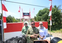 Pangdam XIV/Hasanuddin Sukseskan Program Presiden melalui Jembatan Perintis