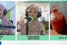 Kulit Buah Sisa Produksi Es Teler Disulap Faridah Jadi Ekoenzim